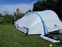 Praxistest: Decathlon Zelt Fresh&Black Air Seconds Familiy - Hiking Blog