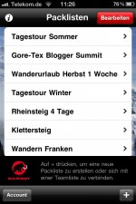 iphonemammutpackinglist