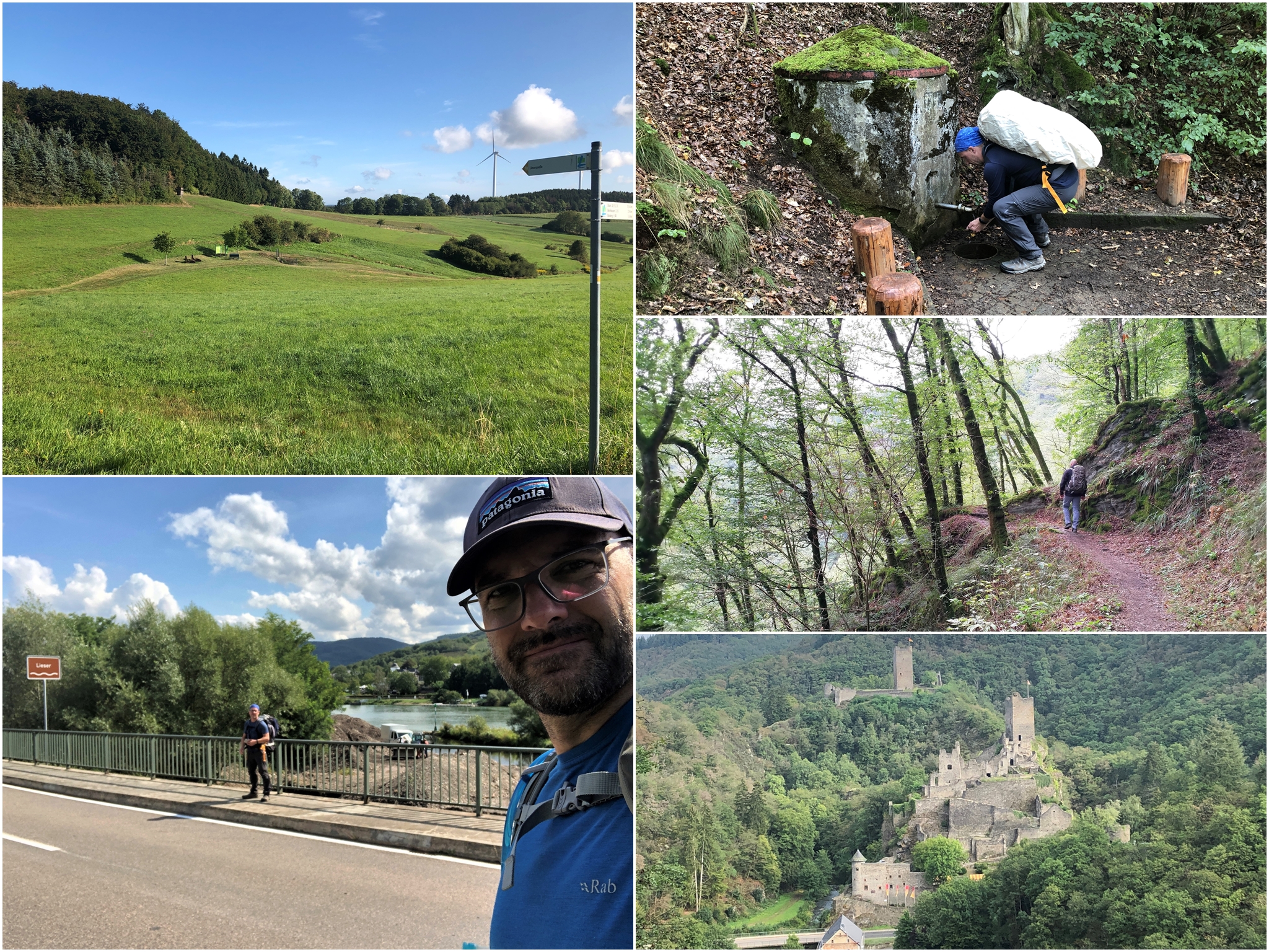 Auf dem Lieserpfad von der Quelle der Lieser bis zur Mündung in die Mosel