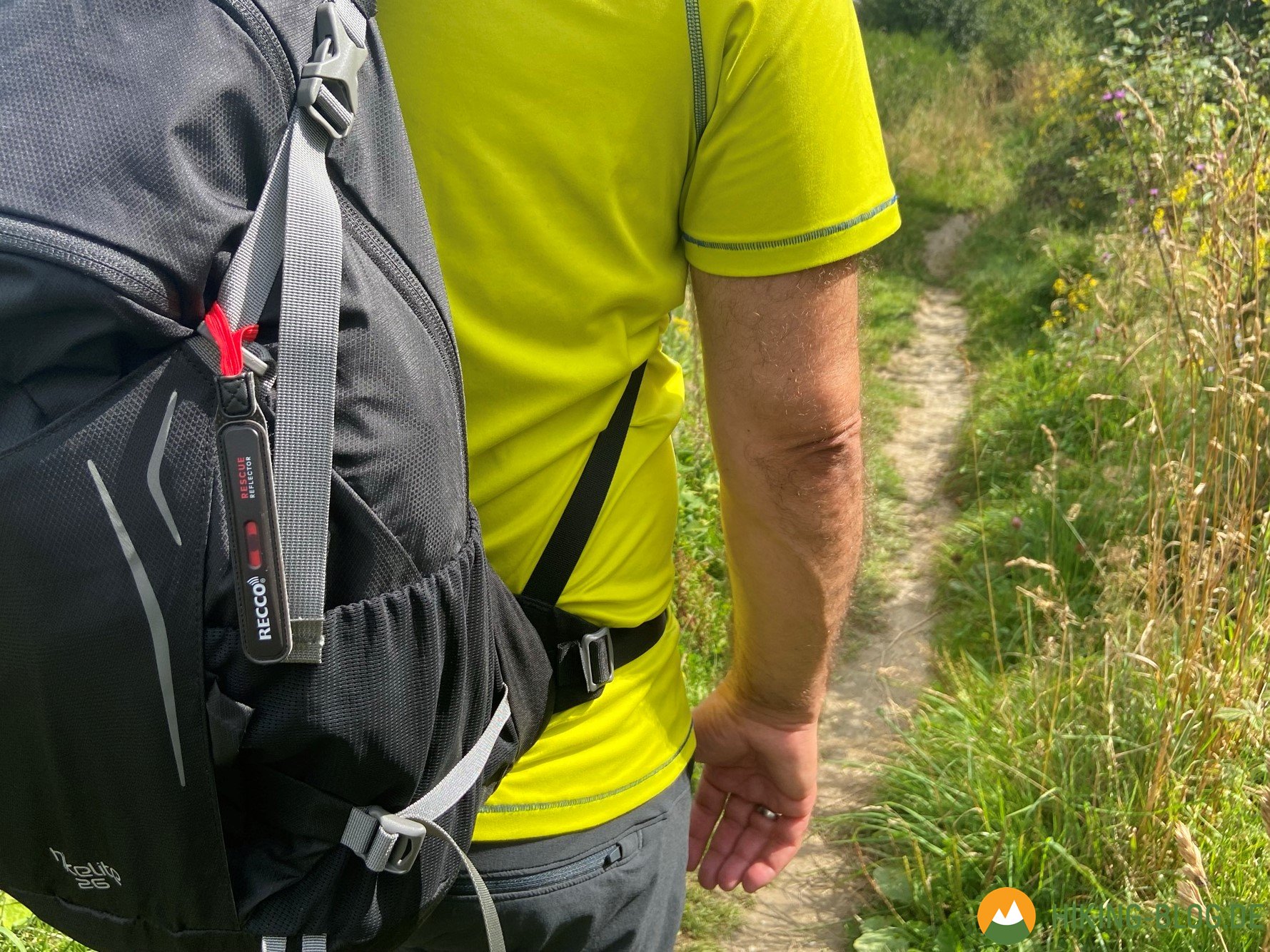 RECCO-Reflektor zum Nachrüsten - Im Notfall leichter gefunden werden -  Hiking Blog