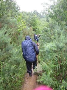 Regen auf dem Camino del Norte